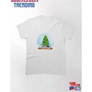Christmas Cat Tree Classic Tshirt